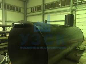 Резервуар горизонтальный стальной наземный в Тюмени