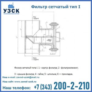 Фильтр сетчатый ФС по Т-ММ-11-2003 в Тюмени