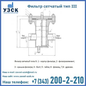 Фильтр сетчатый ФС по Т-ММ-11-2003 в Тюмени