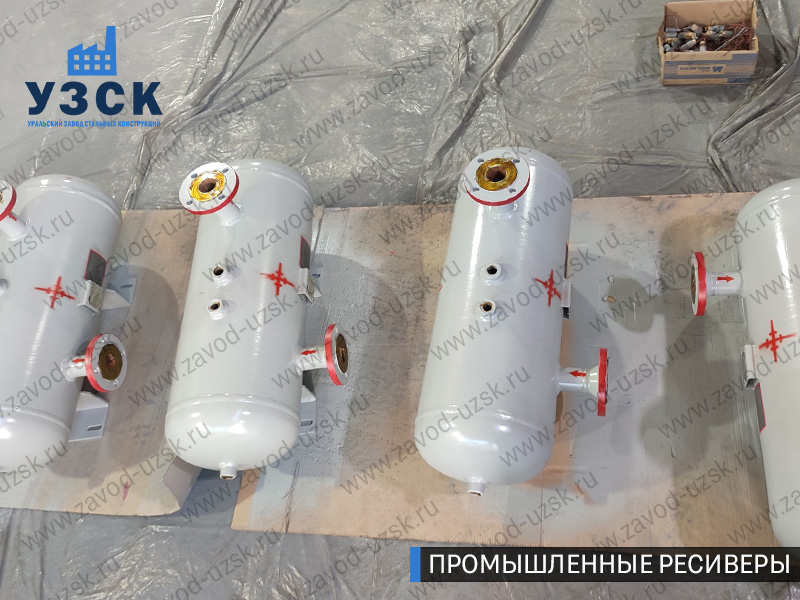 фотография емкостных ресиверов газа Тюмень