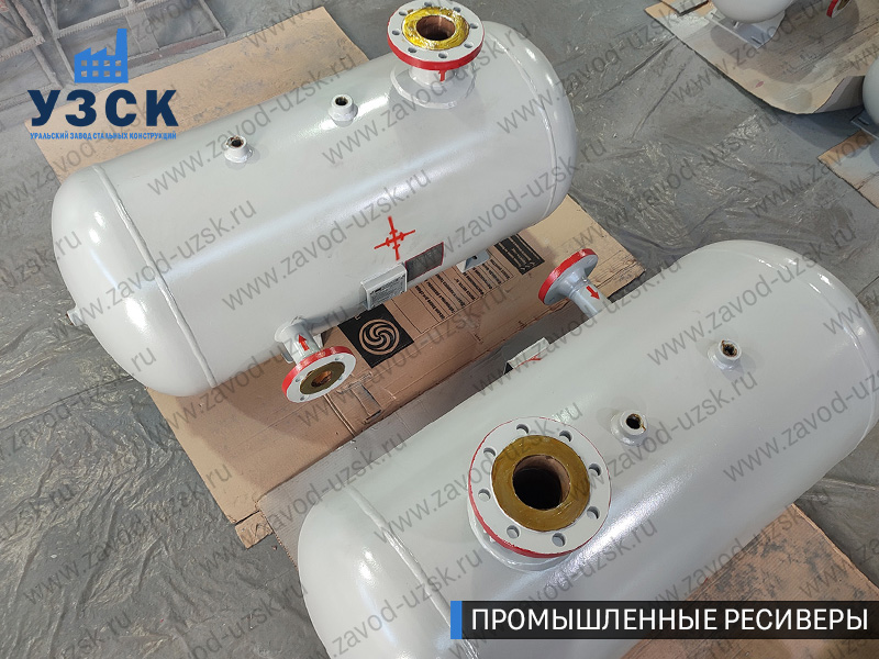 фотография промышленных ресиверовдля газа Тюмень